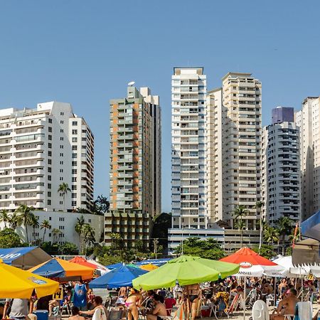 Apto - Predio De Frente Para Praia - Asturias - Guaruja - 2 Vagas Garagem - Wi-Fi E Ar Condicionado Exterior photo
